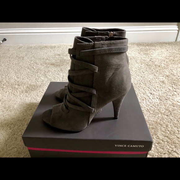 Brand New Vince Camuto Suede Booties - Picture 3 of 5